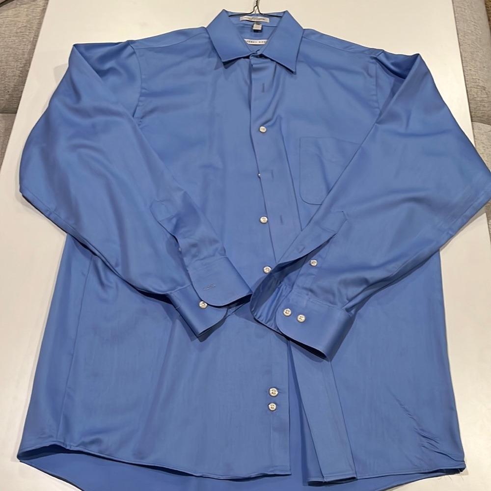 Classic Blue Button Up